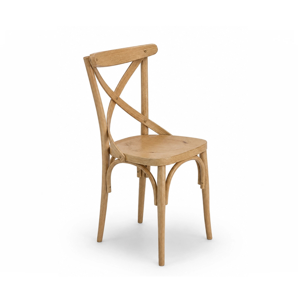 326 - Sedia in legno sedile Don Tavoli Srl