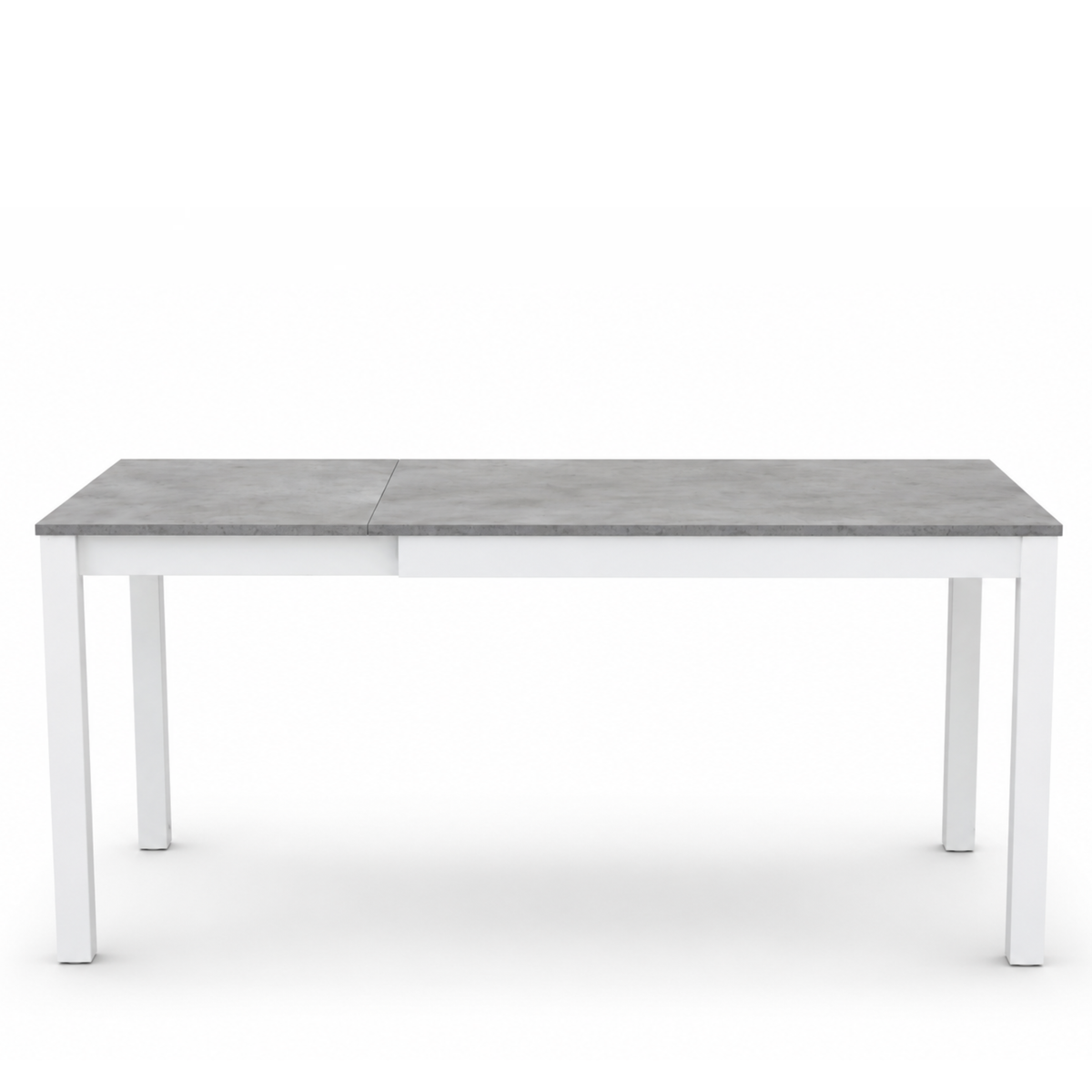 Tavolo allungabile 915 - bianco \ cemento P75 Don Tavoli Srl