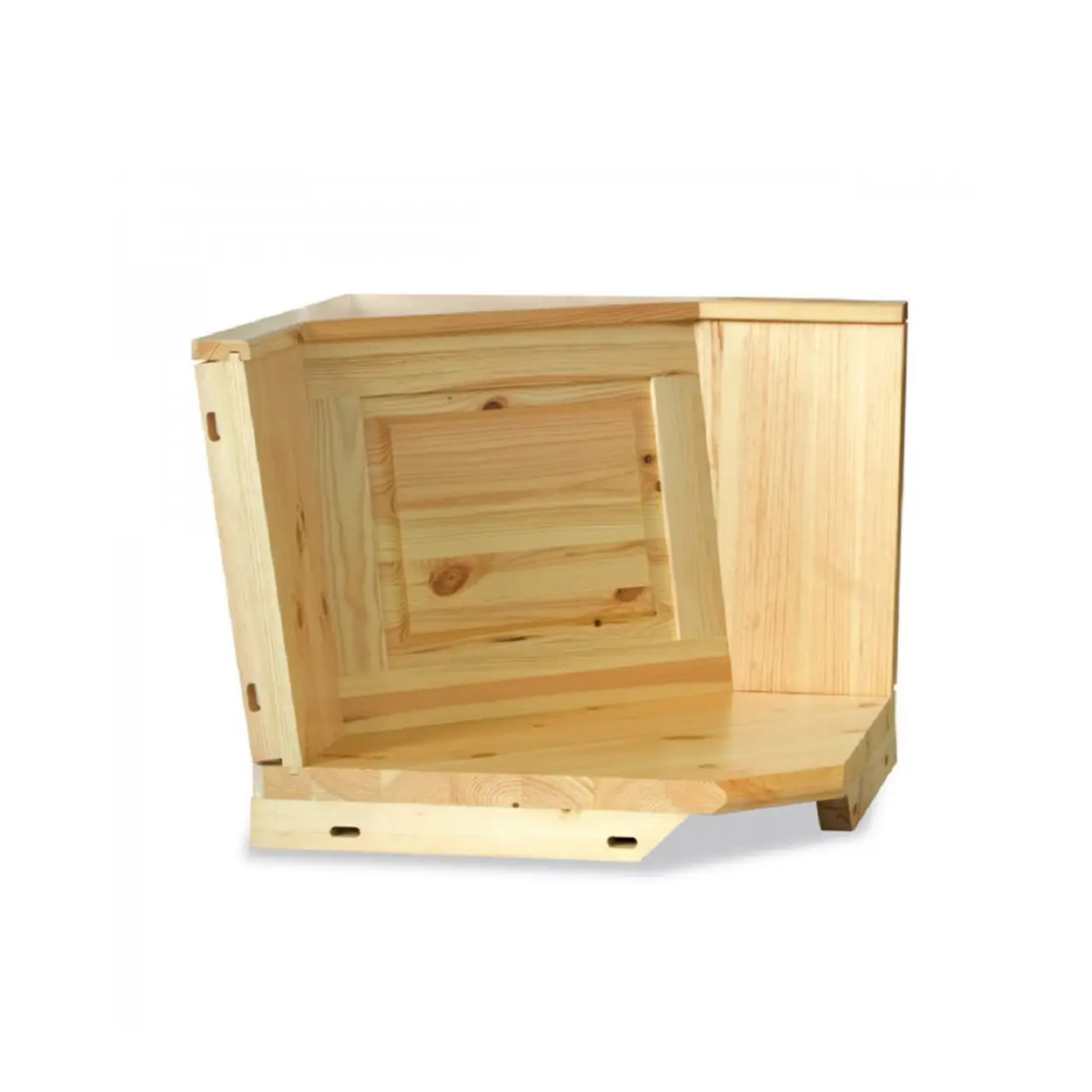 207 - Angolo panca in legno Don Tavoli Srl