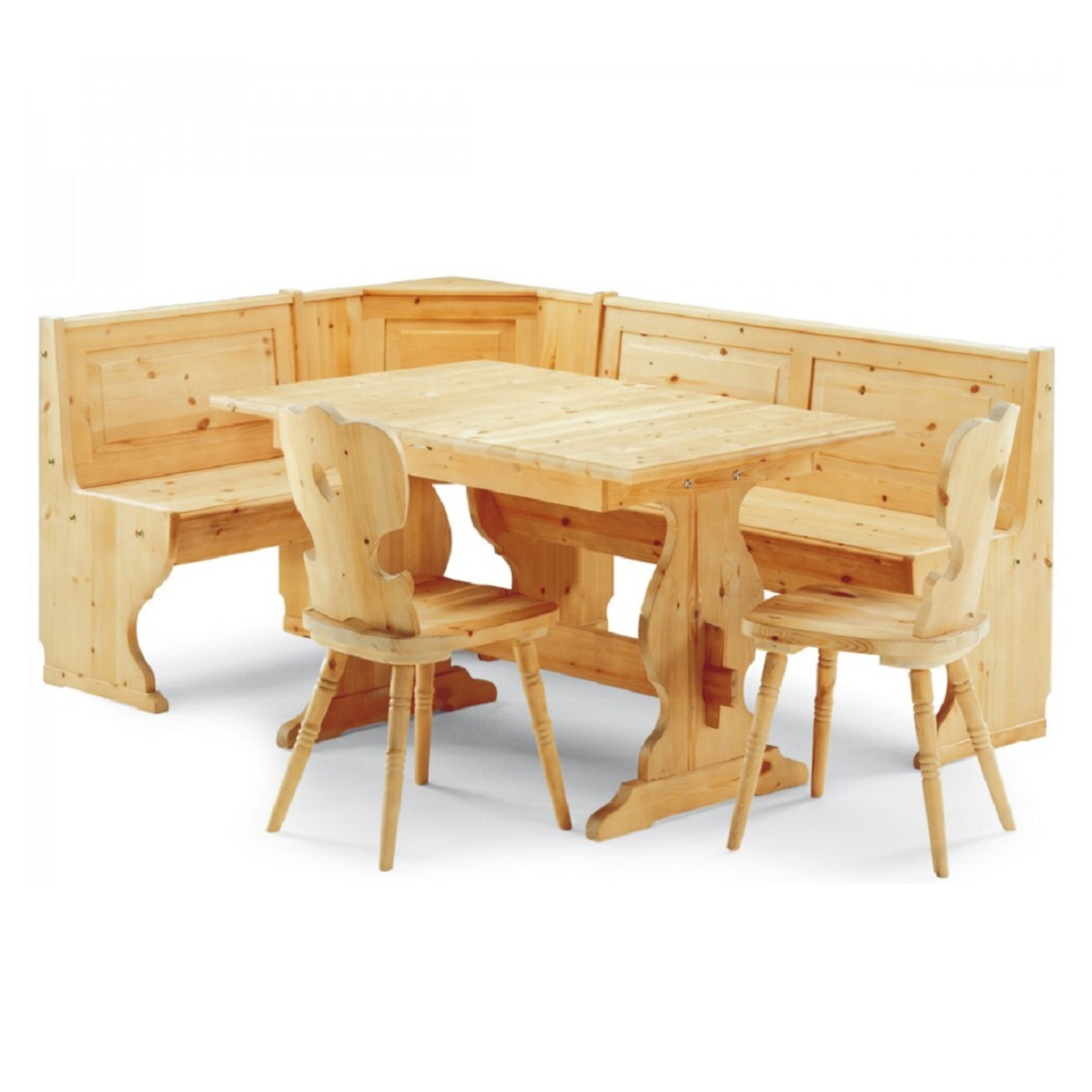 207 - Angolo panca in legno Don Tavoli Srl