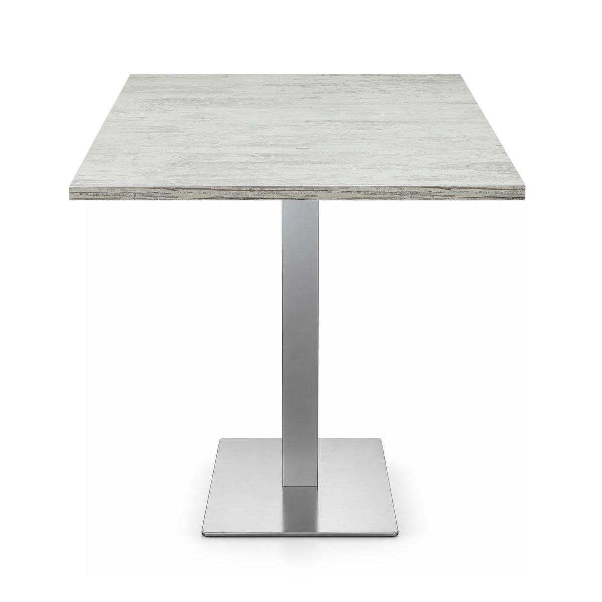 751/60 - Base in inox e piano melaminico Don Tavoli Srl