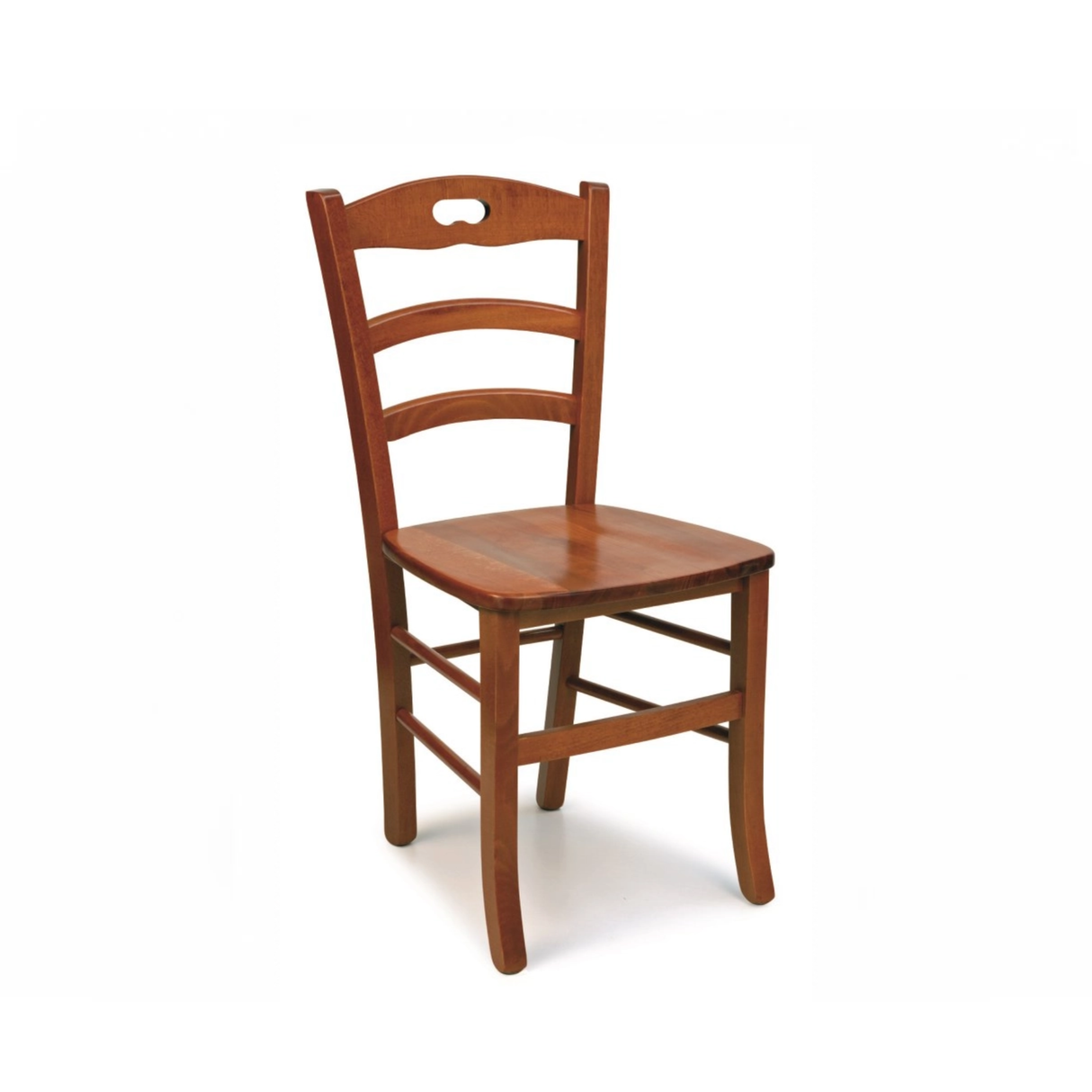 308 - Sedia in legno sedile legno Don Tavoli Srl