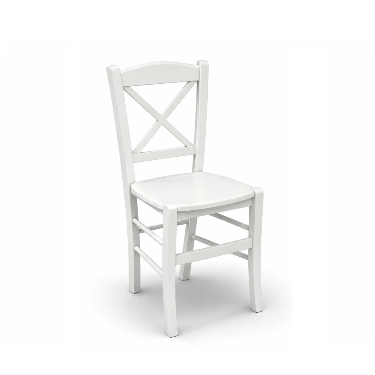 310 - Sedia in legno sedile legno Don Tavoli Srl