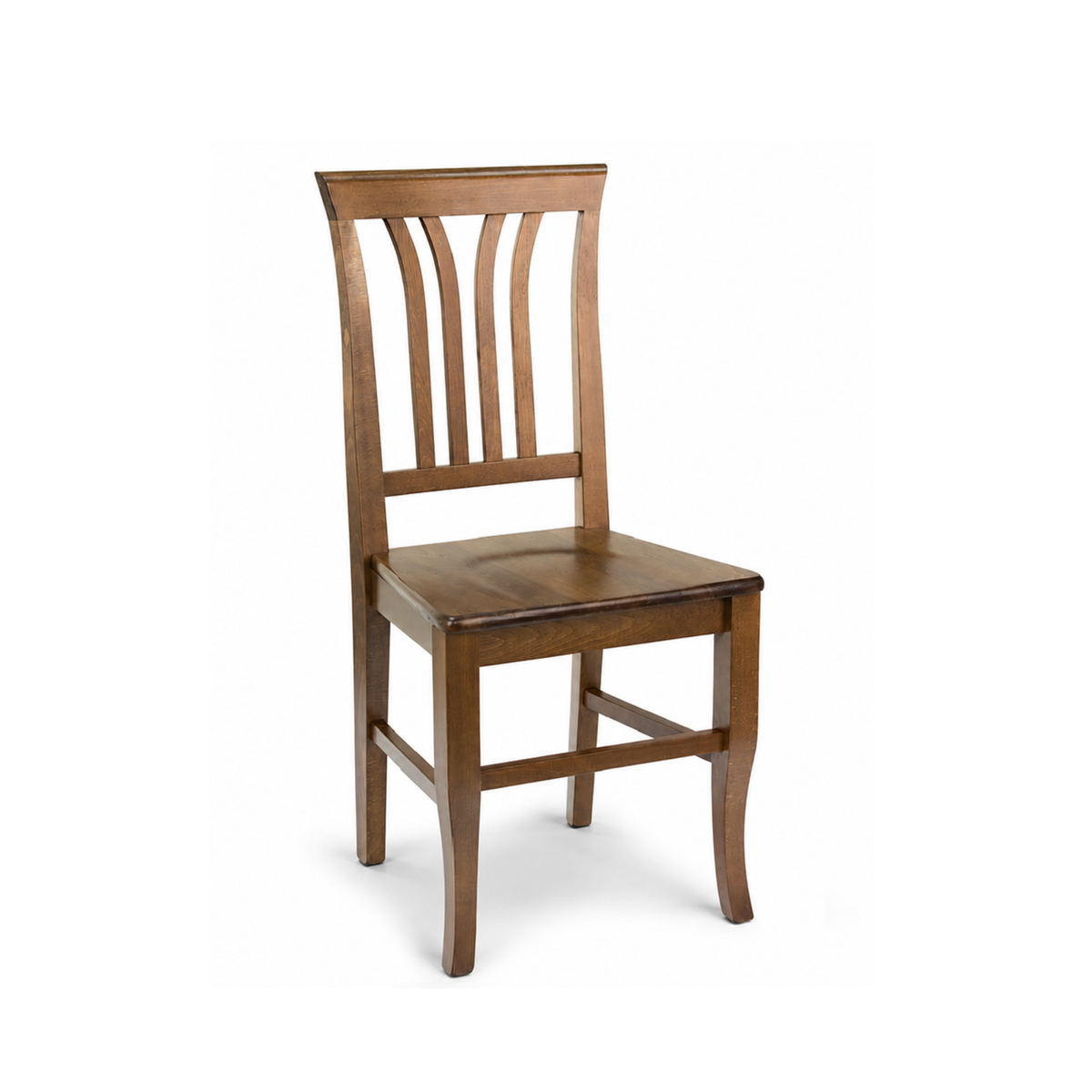 329 - Sedia in legno sedile legno Don Tavoli Srl