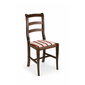 335 - Sedia in legno sedile imbottito Don Tavoli Srl