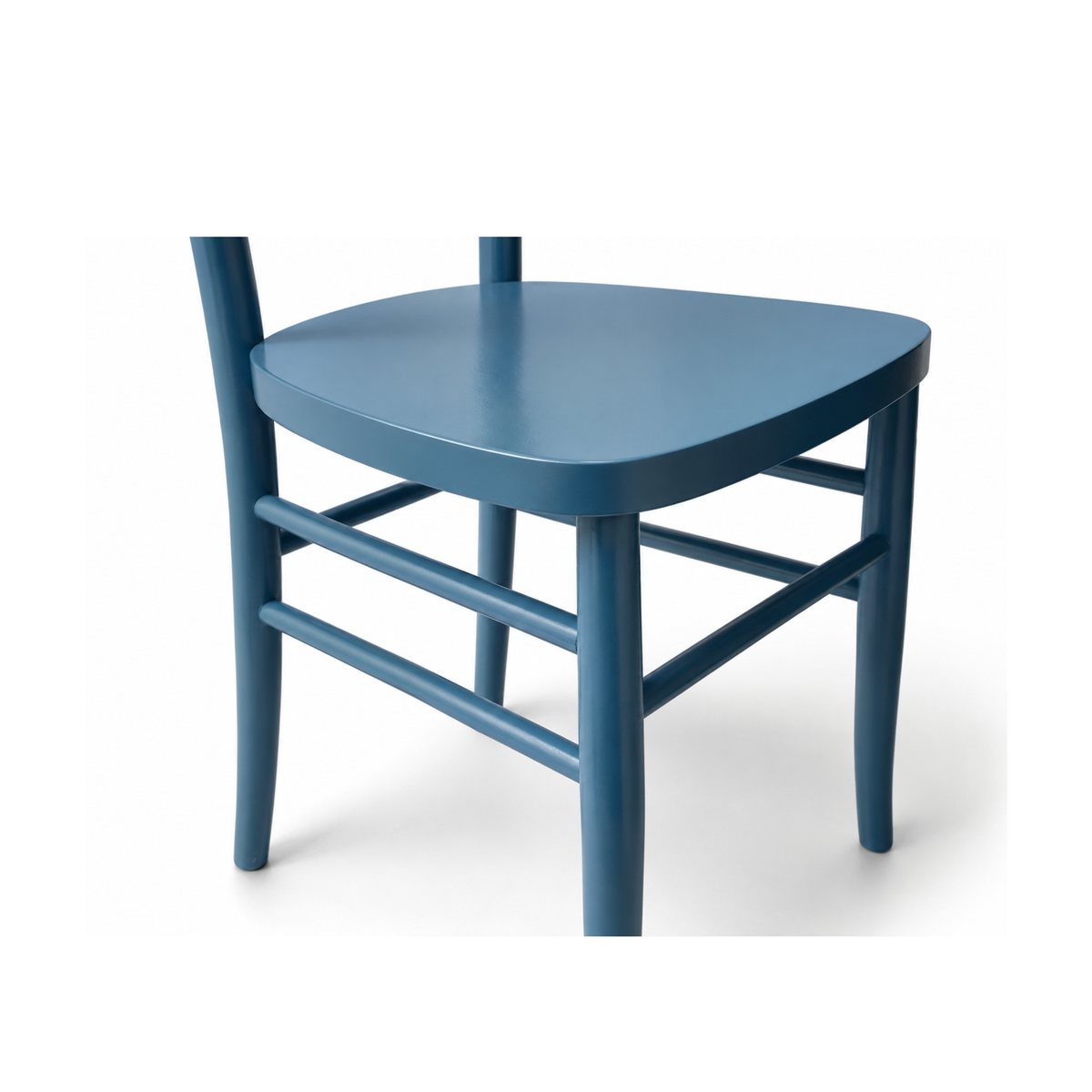 340 - Sedia in legno sedile legno Don Tavoli Srl