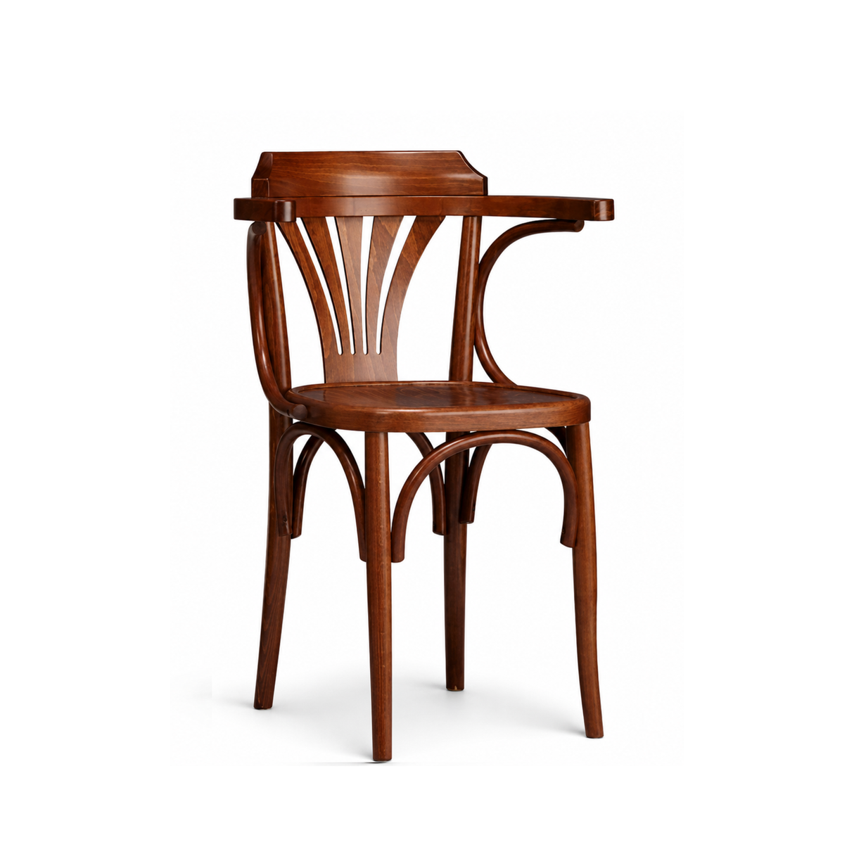 345 - Sedia in legno sedile legno Don Tavoli Srl