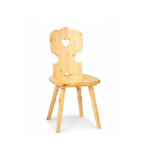 349 - Sedia in legno sedile legno Don Tavoli Srl