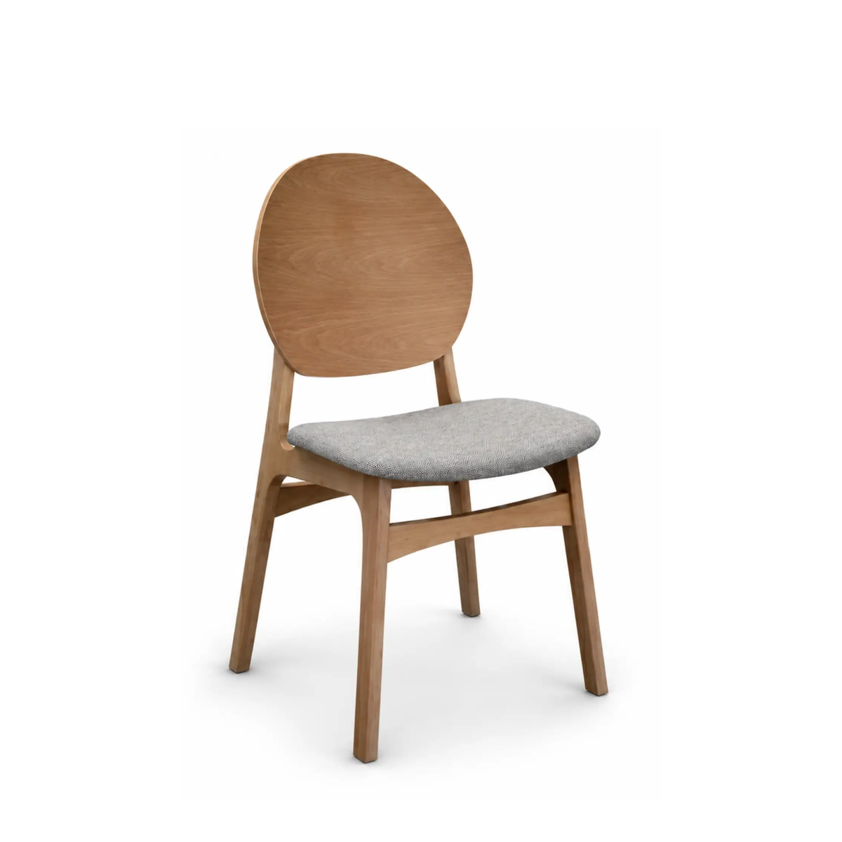 370 - Sedia in legno sedile imbottito Don Tavoli Srl