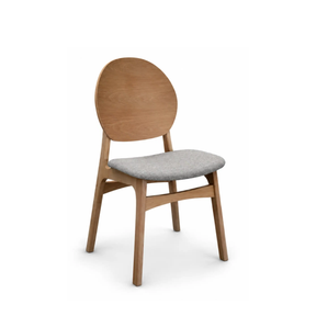 370 - Sedia in legno sedile imbottito Don Tavoli Srl