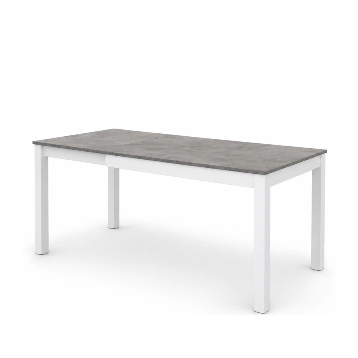 Tavolo allungabile 915 - bianco \ cemento P75 Don Tavoli Srl