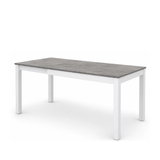 Tavolo allungabile 915 - bianco \ cemento P75 Don Tavoli Srl