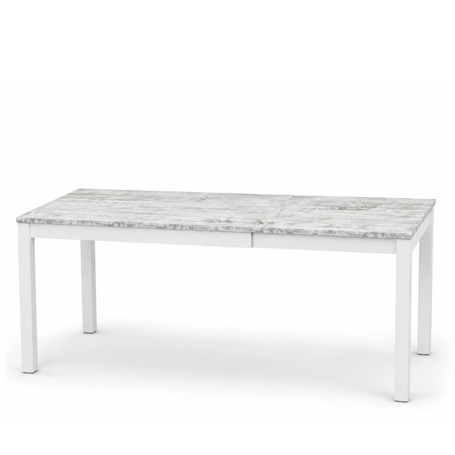 Tavolo allungabile 915 - bianco \ bianco antico P60 Don Tavoli Srl