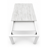 Tavolo allungabile 915 - bianco \ bianco antico P60 Don Tavoli Srl