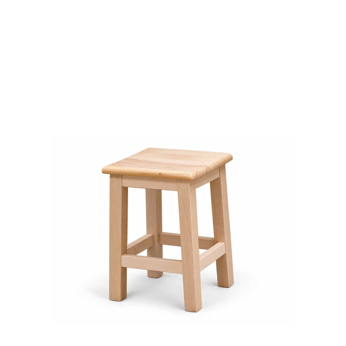 385 - Sgabello in legno sedile legno Don Tavoli Srl