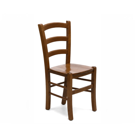 304 - Sedia in legno sedile legno Don Tavoli Srl