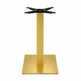 752/lam - Base in inox oro e piano in laminato Don Tavoli Srl