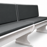 Panca in legno imbottita Don Tavoli Srl