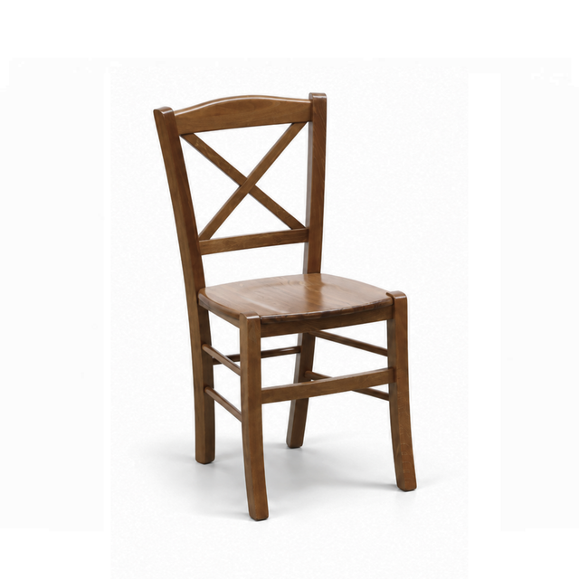 310 - Sedia in legno sedile legno Don Tavoli Srl