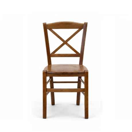 310 - Sedia in legno sedile legno Don Tavoli Srl