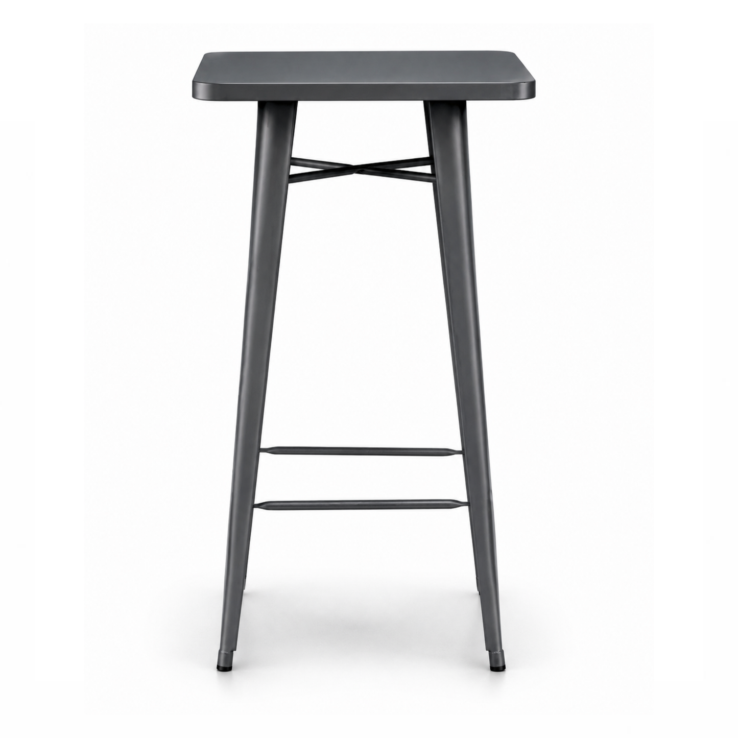 T41 - Tavolo in lamiera alto cm 60x60 Don Tavoli Srl