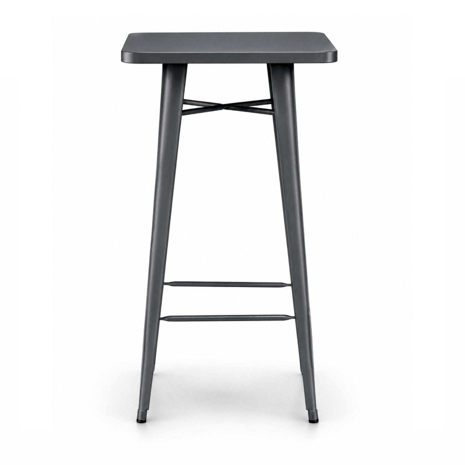 T41 - Tavolo in lamiera alto cm 60x60 Don Tavoli Srl