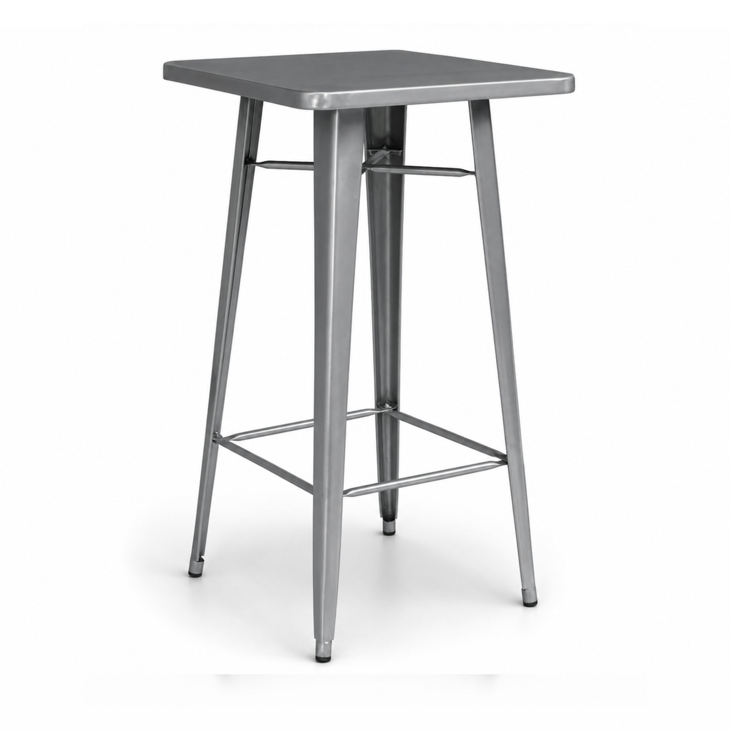 T41 - Tavolo in lamiera alto cm 60x60 Don Tavoli Srl