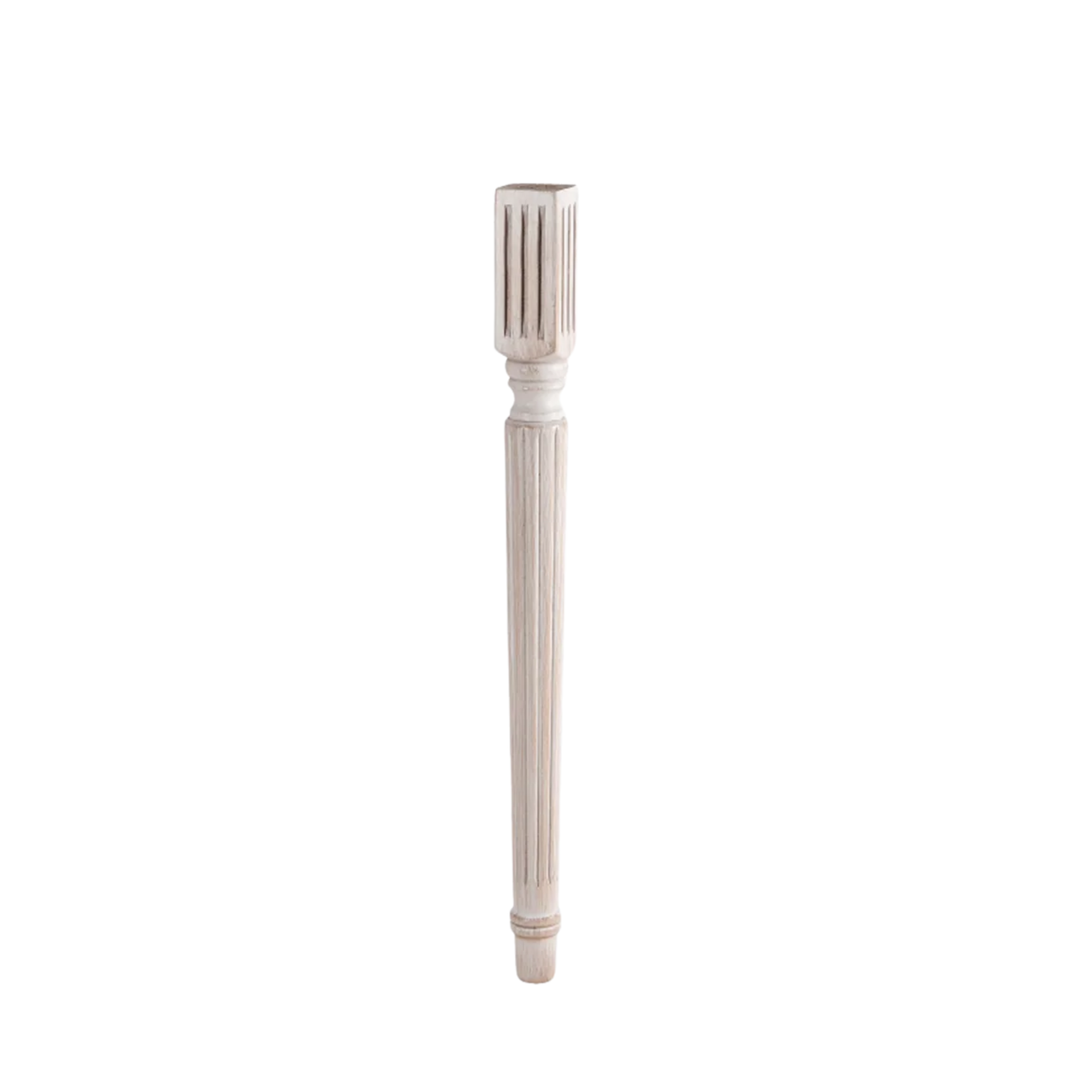 G61 con righe - Gamba tornita conica mm 61x61 Don Tavoli Srl