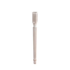 G61 con righe - Gamba tornita conica mm 61x61 Don Tavoli Srl