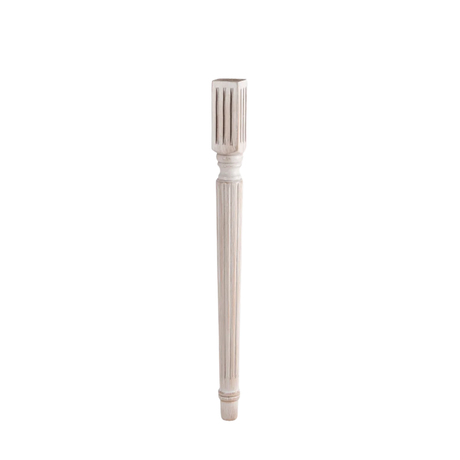 G61 con righe - Gamba tornita conica mm 61x61 Don Tavoli Srl