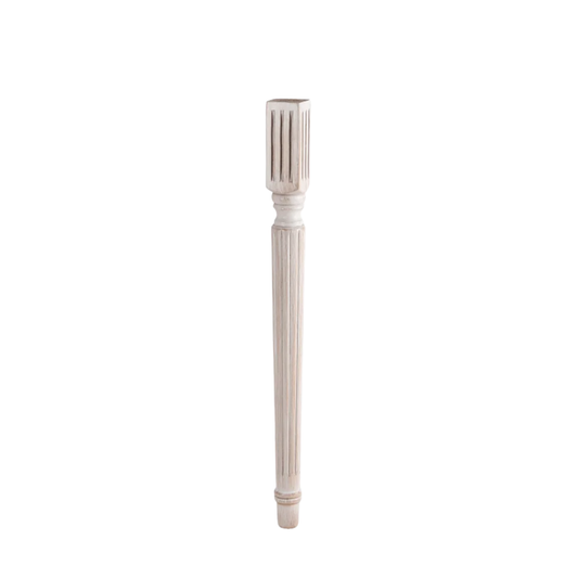 G61 con righe - Gamba tornita conica mm 61x61 Don Tavoli Srl