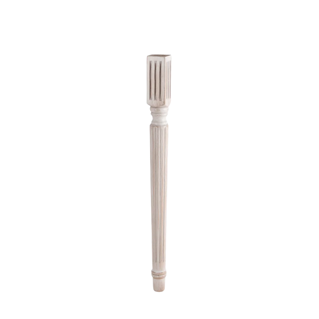 G61 con righe - Gamba tornita conica mm 61x61 Don Tavoli Srl