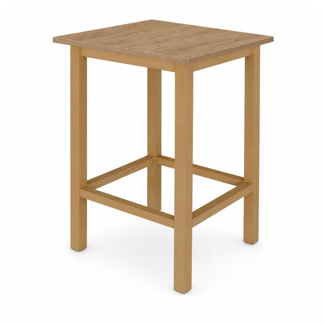 T10 - fusto alto in faggio e piano in melaminico Don Tavoli Srl
