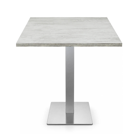 751/60 - Base in inox e piano melaminico Don Tavoli Srl