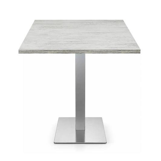 751/60 - Base in inox e piano melaminico Don Tavoli Srl