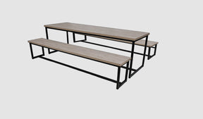 Set tavolo Panche metallo melaminico 3 Don Tavoli Srl